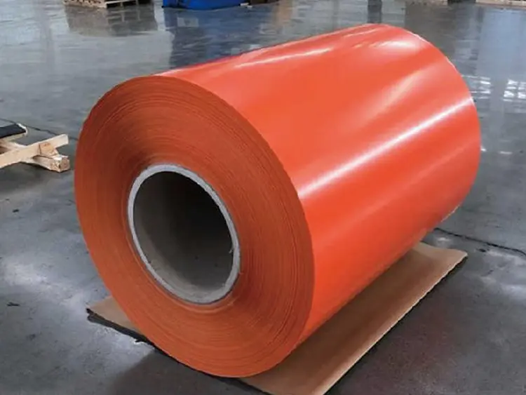 Color coated embossed sheet photo 3