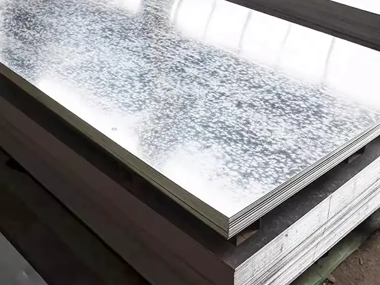 Hot rolled galvanized steel sheet