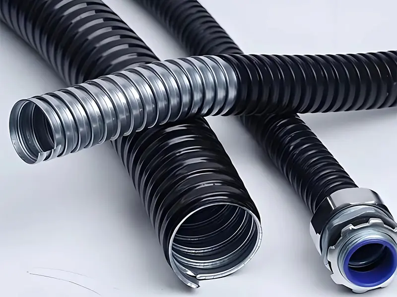 PE Conduit Stainless Steel Cable Protection Cover photo 2