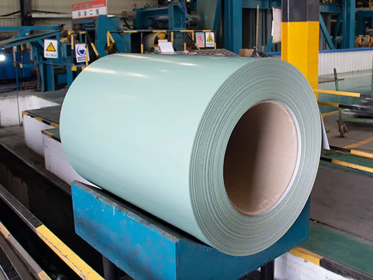PPGI Color Coated Galvanized Iron Steel Coil photo 2