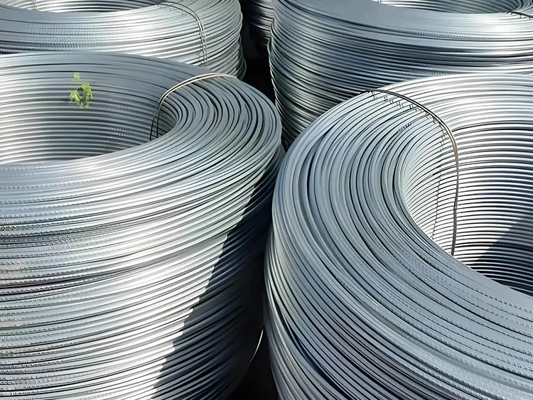 Zinc coated galvanized steel wire coils photo 2